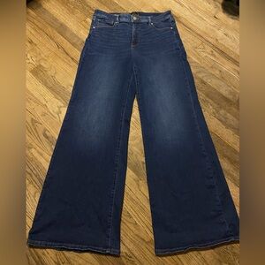 Wide leg Jeans size 8